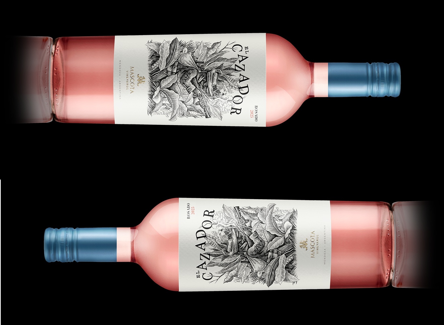 cazador rosado